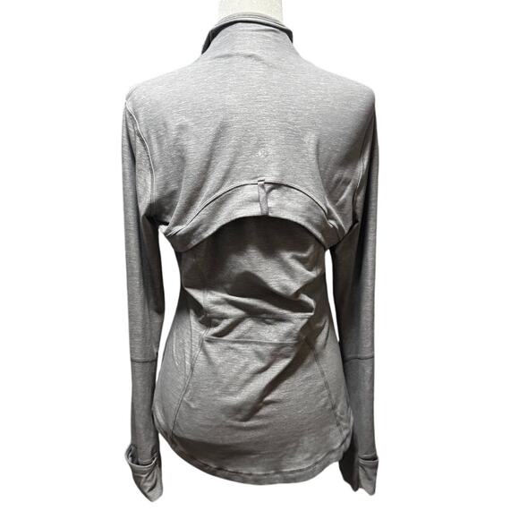 Lululemon Define Jacket Brushed Heathered Slate in Size 10 - Picture 3 of 5